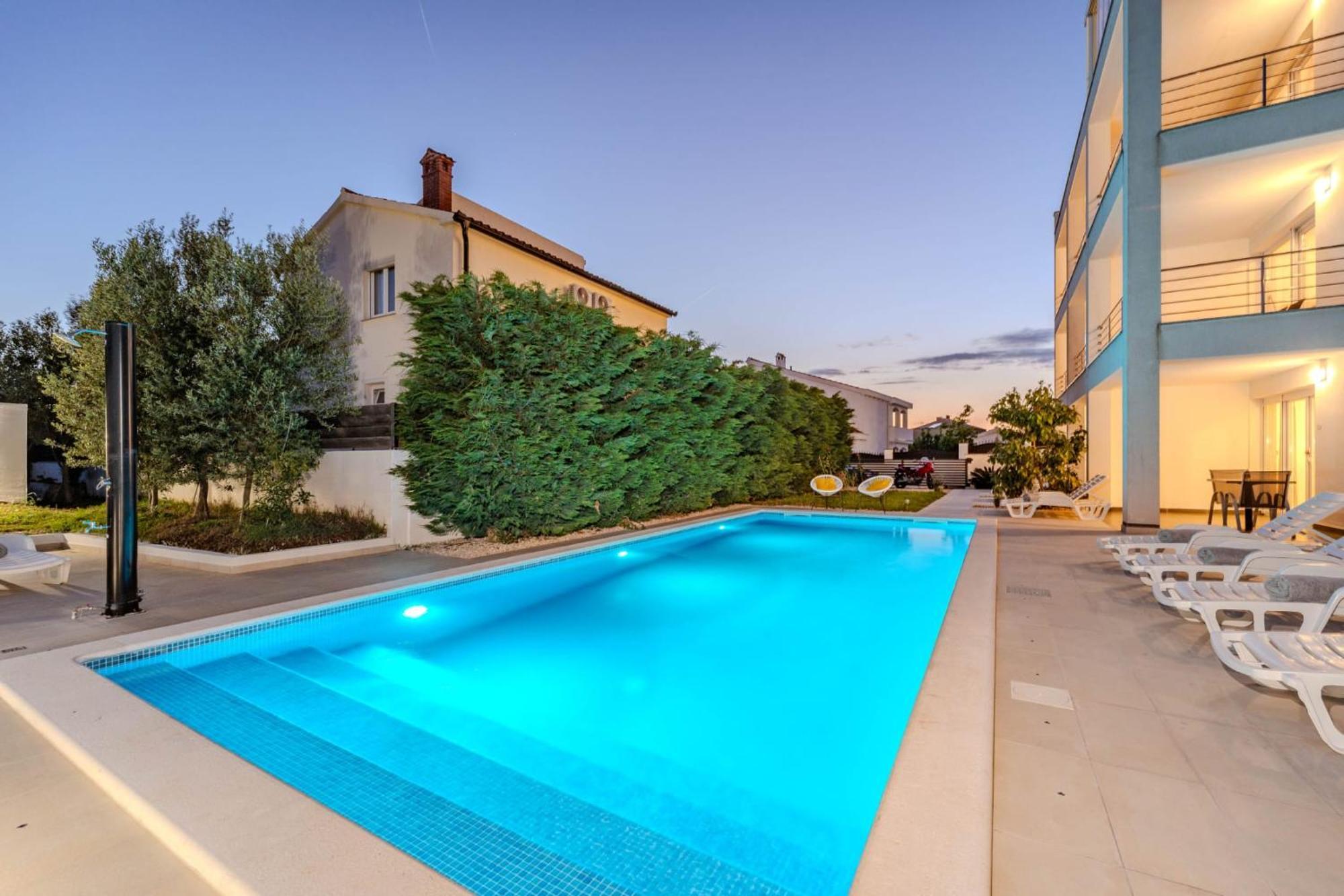 Apartment Deluxe Villa Carlotta ザダル エクステリア 写真